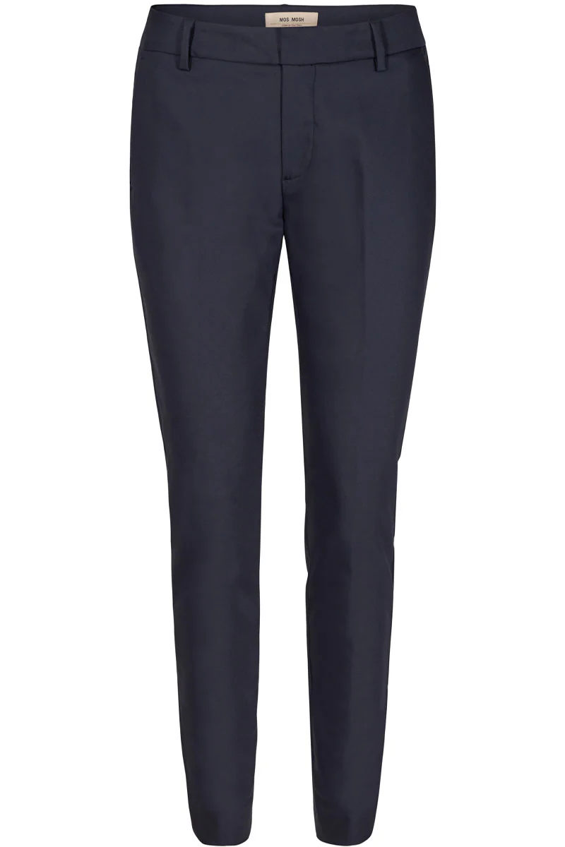 Abbey Night Pant Sustainable | Navy | Bukser fra Mos Mosh - Image 5