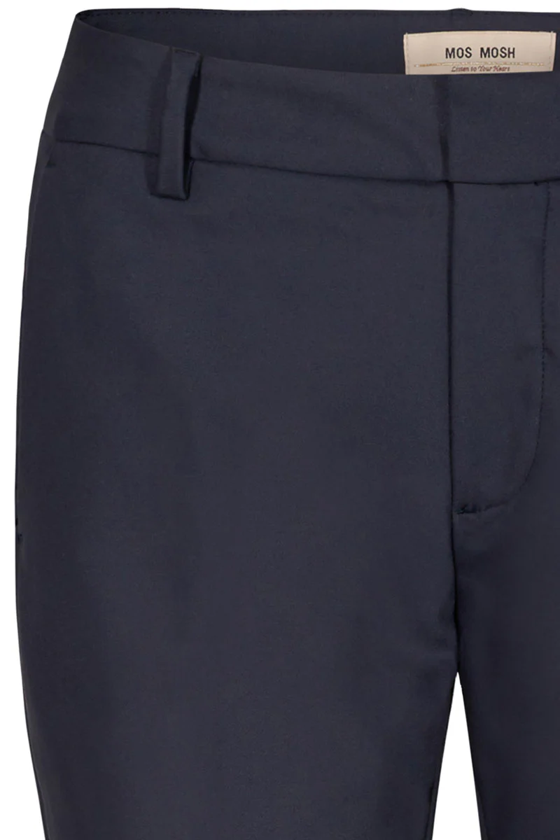 Abbey Night Pant Sustainable | Navy | Bukser fra Mos Mosh - Image 6