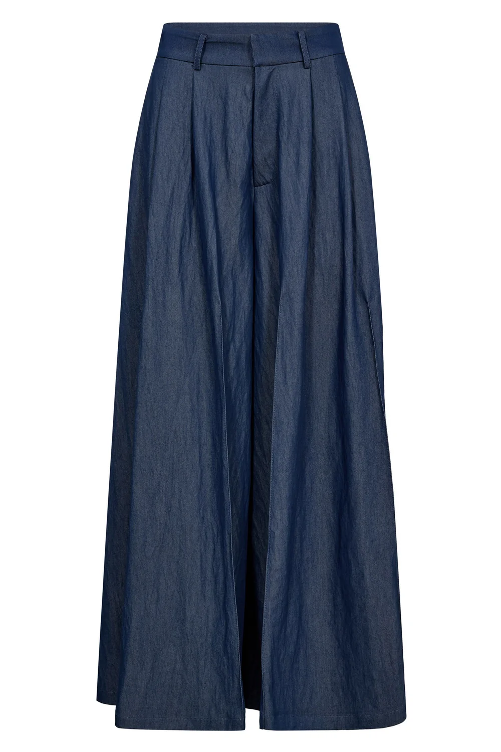 Abiola Skirt Pant 41123 | Denim blue | Bukser fra Co'couture - Image 2