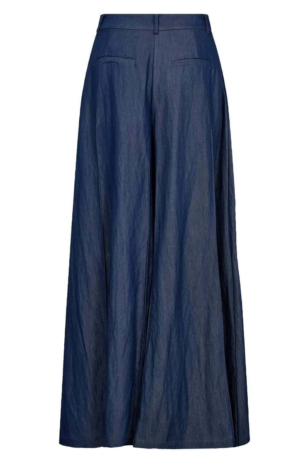Abiola Skirt Pant 41123 | Denim blue | Bukser fra Co'couture - Image 4