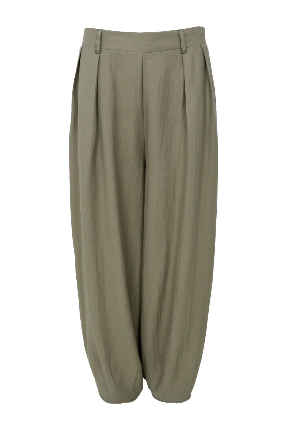 Abu Balloon Pant | Khaki | Bukser fra Black Colour - Image 2