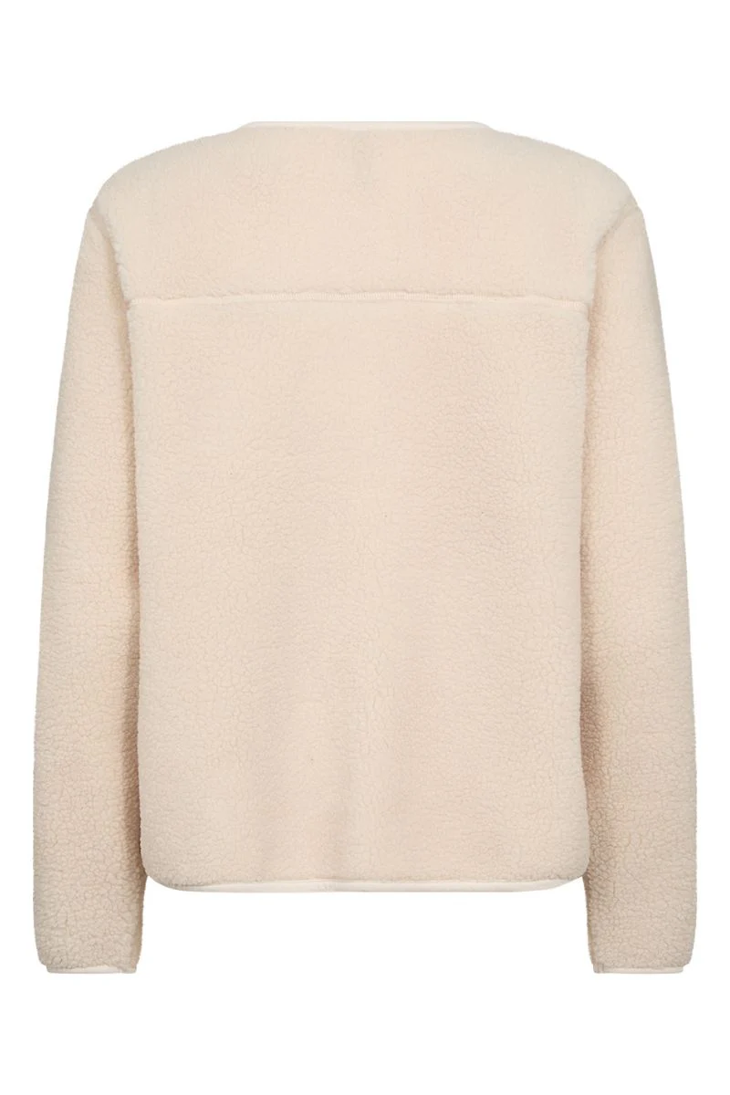 Ada Teddy Jacket | Creme | Jakke fra French Laundry - Image 7