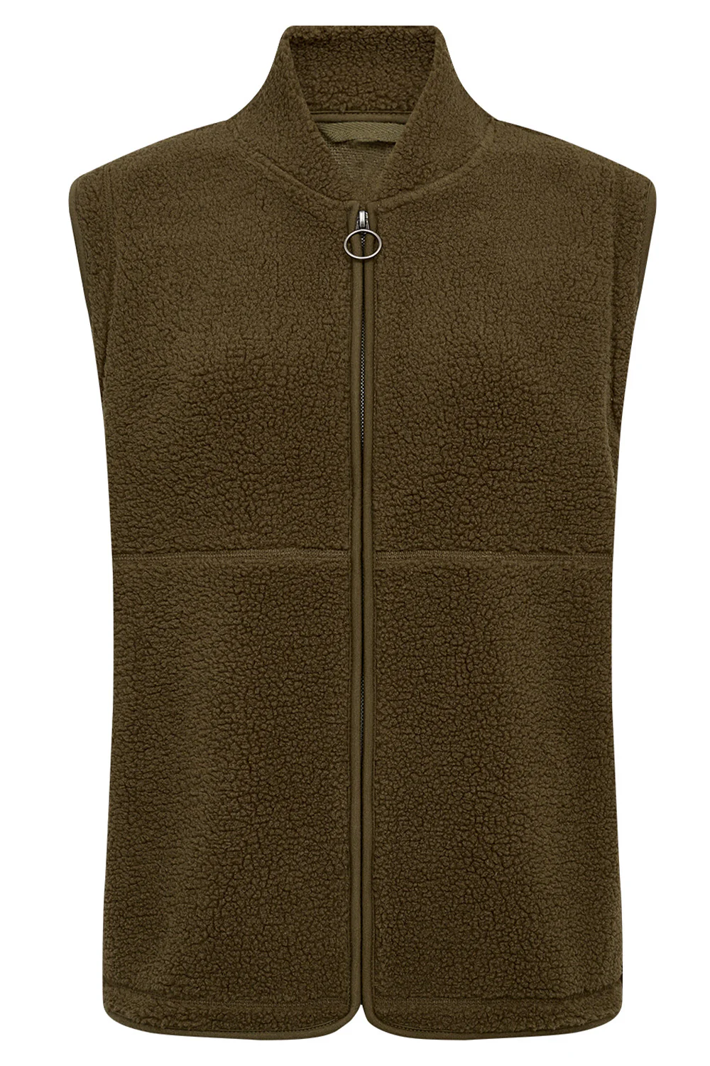 Ada Waistcoat | Brun | Teddy vest fra French Laundry - Image 2