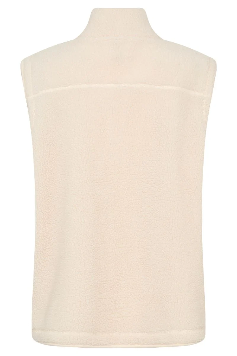 Ada Waistcoat | Creme | Teddy vest fra French Laundry - Image 8