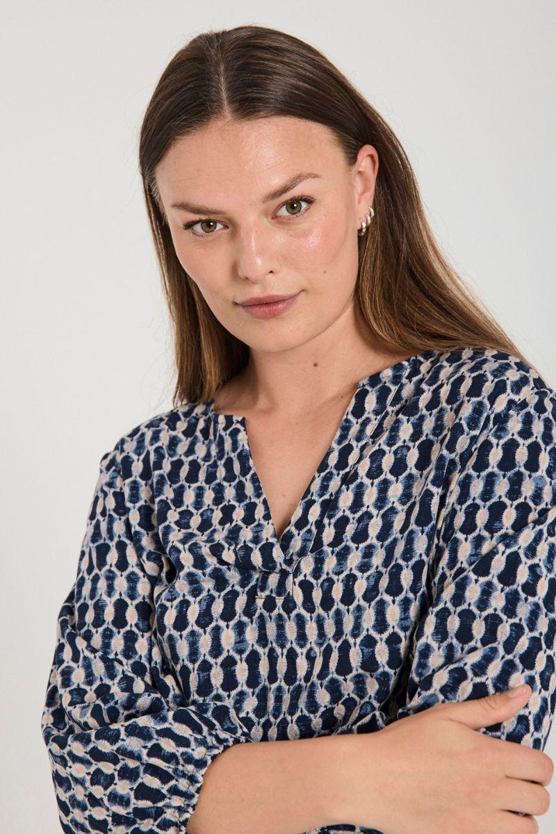 Adney Blouse 206671 | Salute W. Moonbeam | Bluse fra Freequent - Image 6