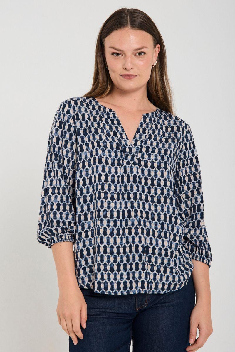 Adney Blouse 206671 | Salute W. Moonbeam | Bluse fra Freequent - Image 8