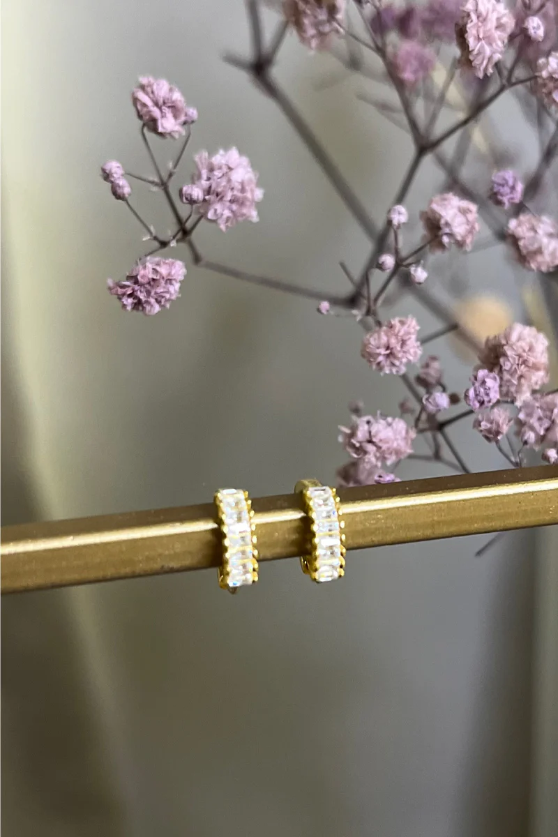 Aimi Earrings | Forgyld/Klar | Ørering fra Coi - Image 3