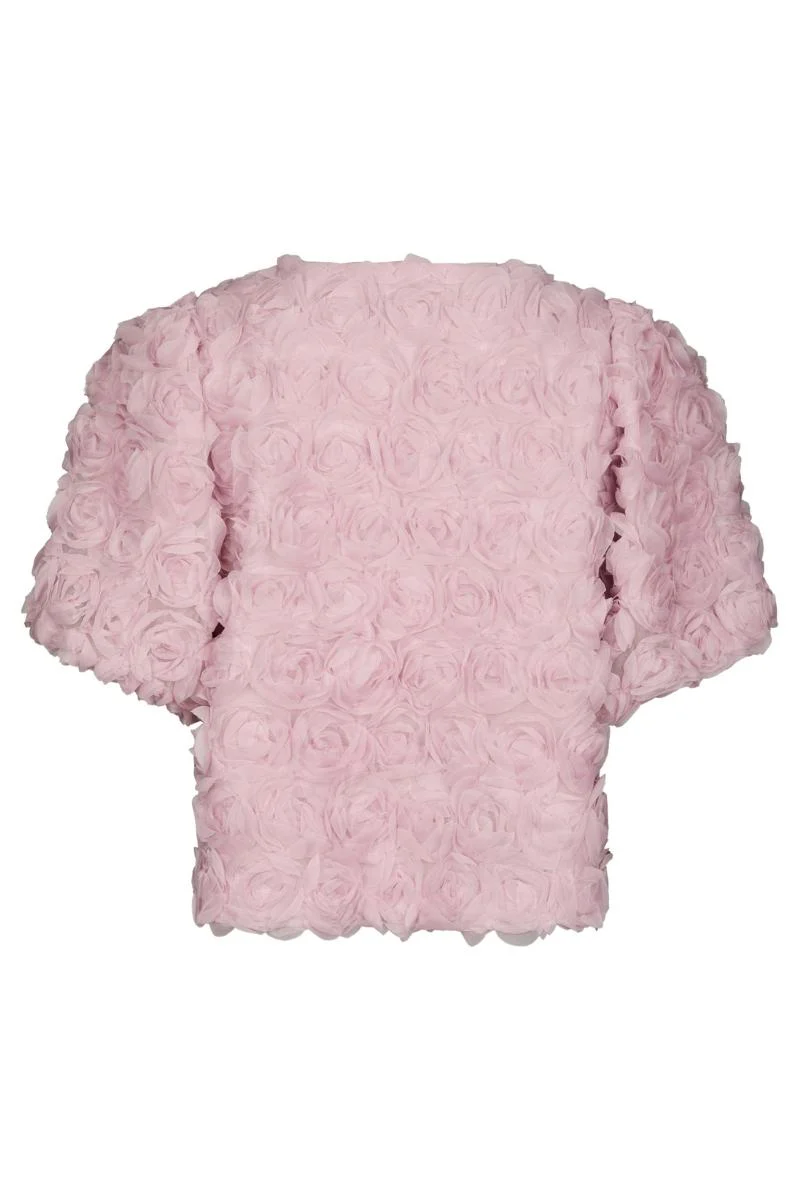 Aisa Flower Blouse | Rose | Bluse fra Neo Noir - Image 4