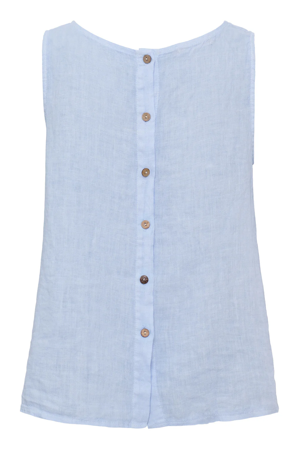 Alessia Linen Top | Cielo - Image 2
