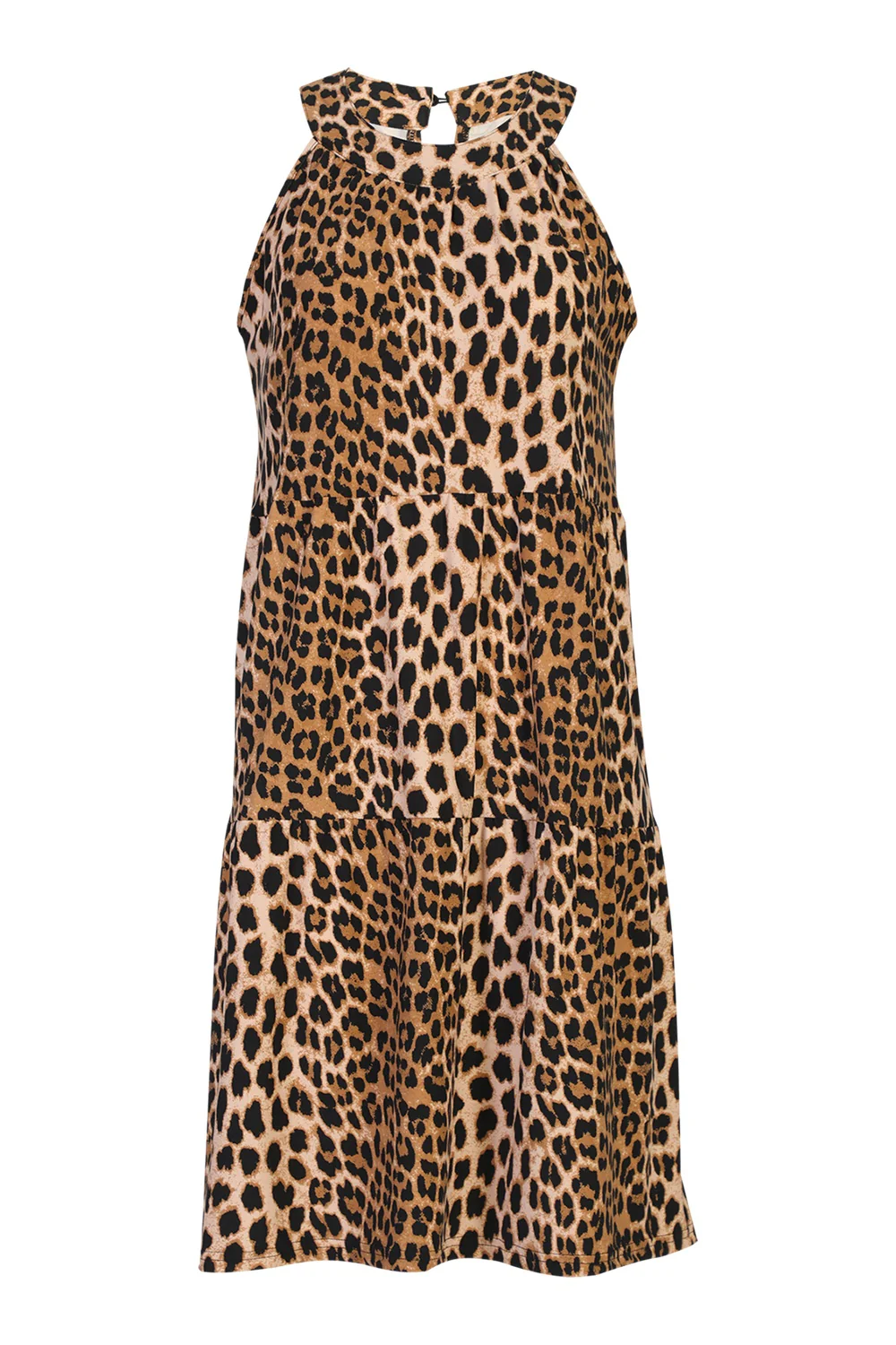Alma Anni Dress | Lux Leo X Neon Orange | Kjole fra Liberté - Image 2