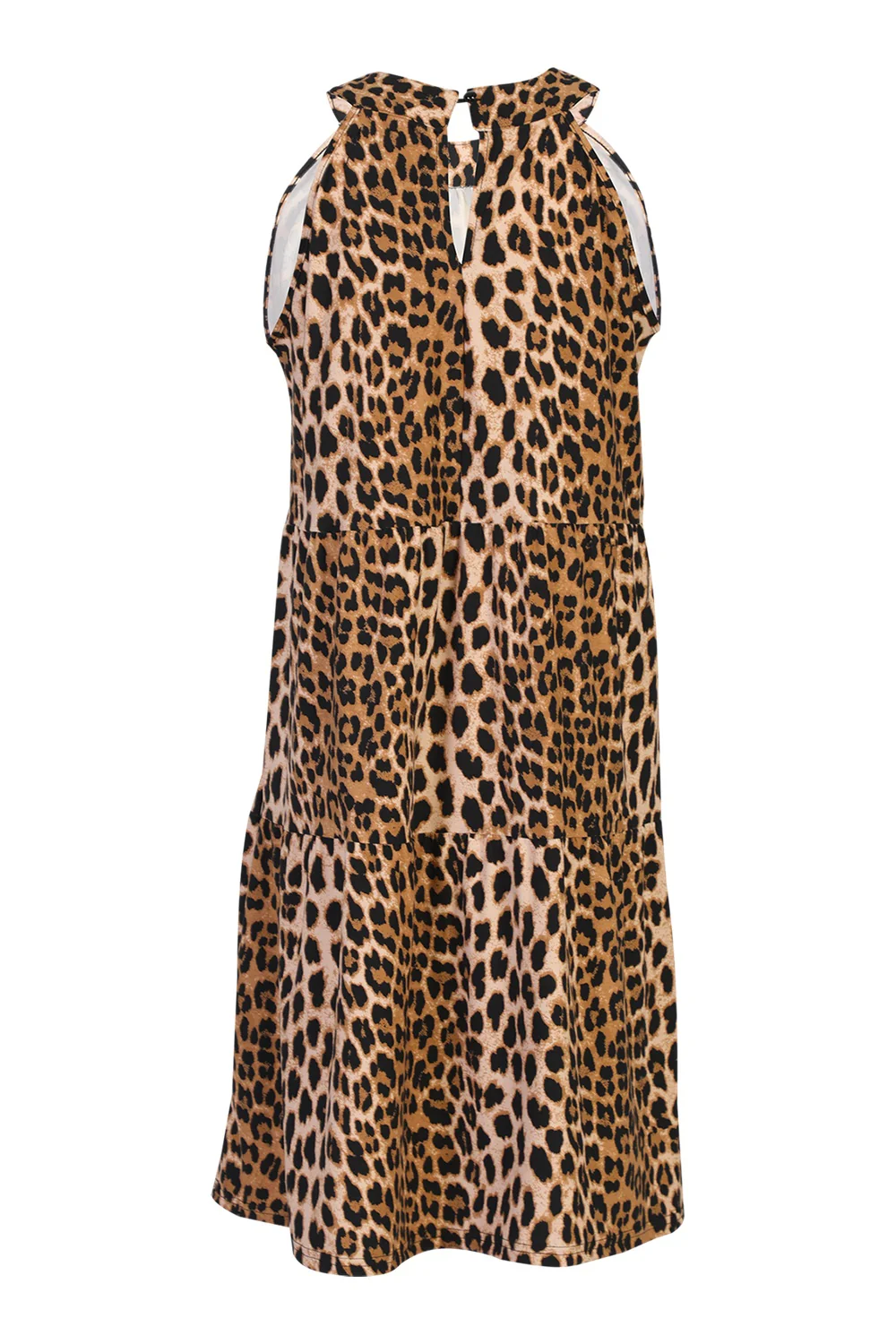 Alma Anni Dress | Lux Leo X Neon Orange | Kjole fra Liberté - Image 4