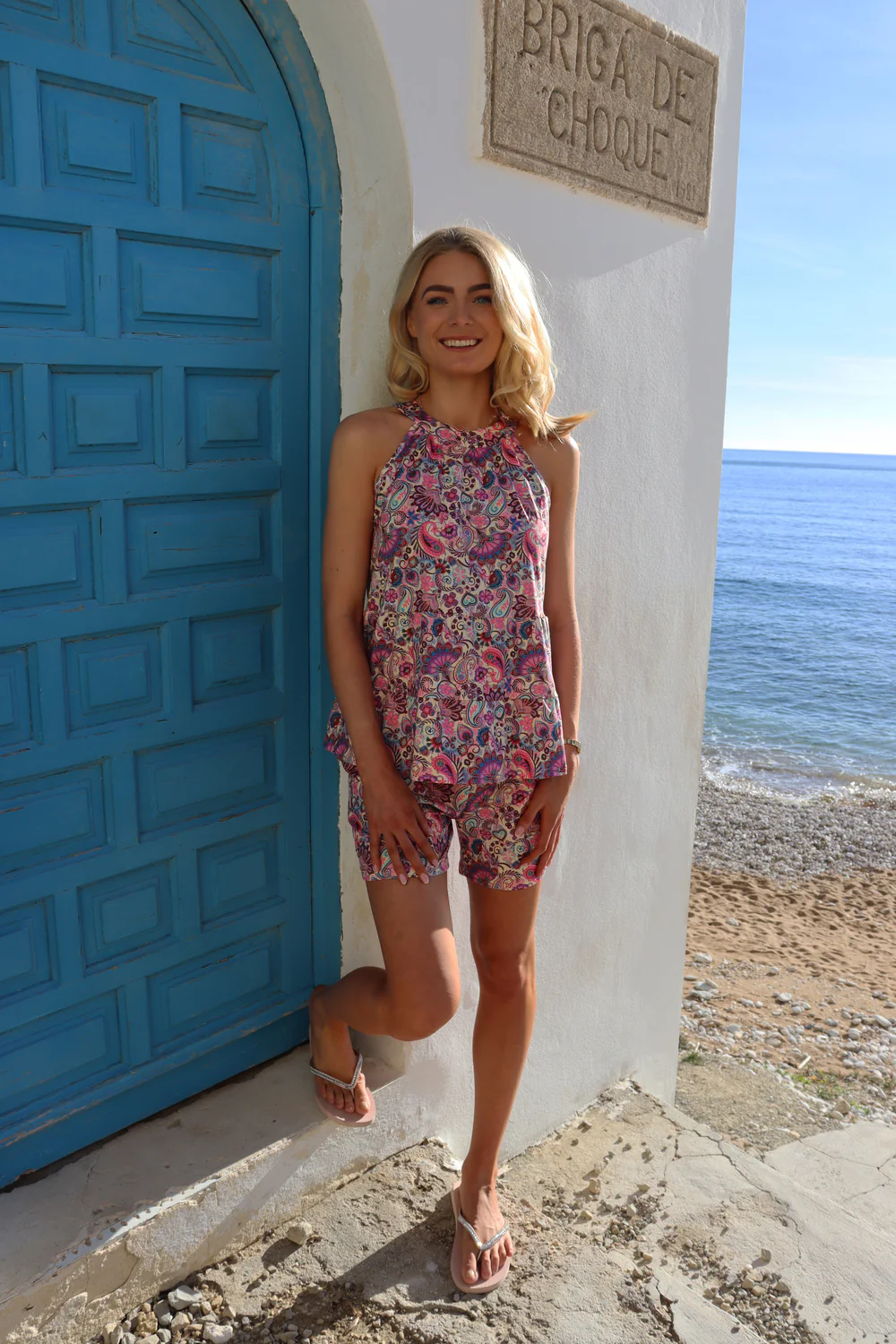 Alma Anni Top | Pink Paisley | Top fra Liberté - Image 3
