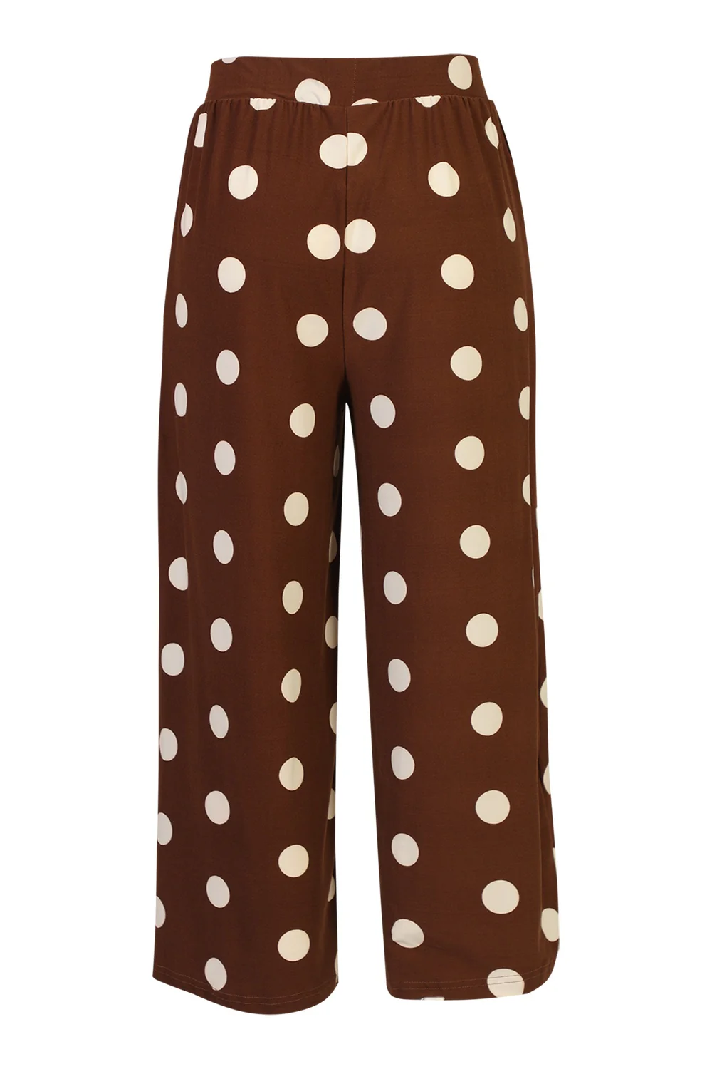 Alma Culotte Pants | Brown Creme Dot | Bukser fra Liberté - Image 3