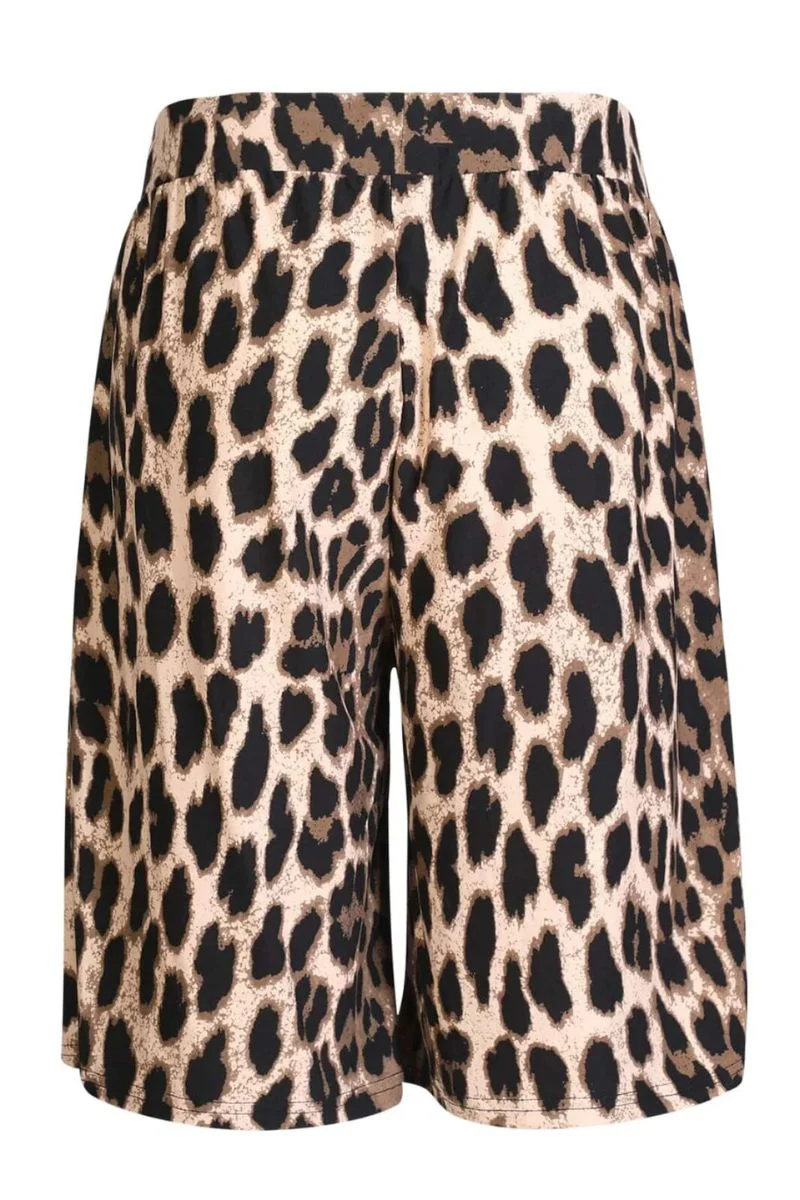 Alma Long Shorts | Big Lux Leo Fossil | Shorts fra Liberté - Image 4
