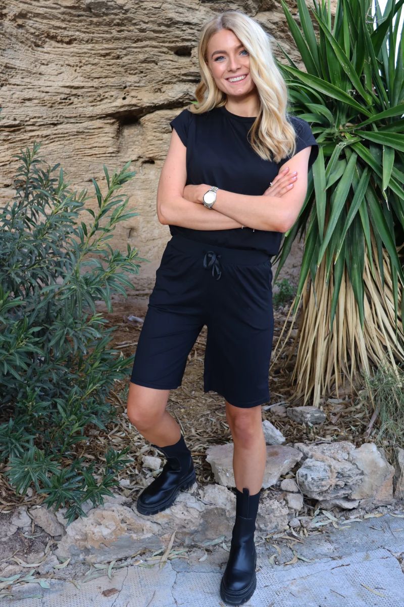 Alma Long Shorts | Black | Shorts fra Liberté - Image 3