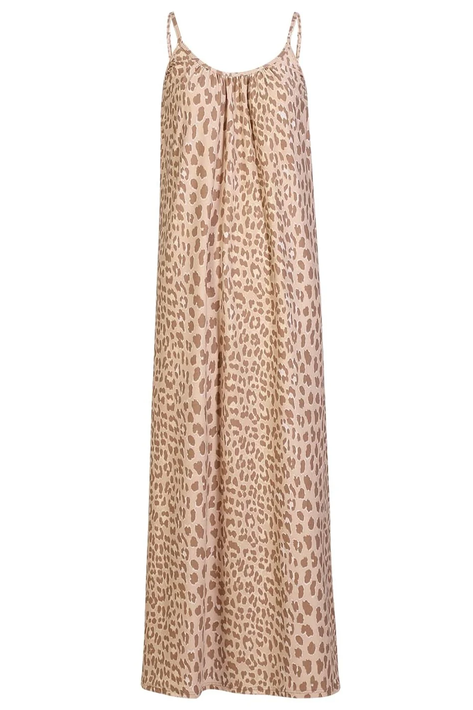 Alma Long Strap Dress | Desert Lux Leo | Alma fra Liberté - Image 2