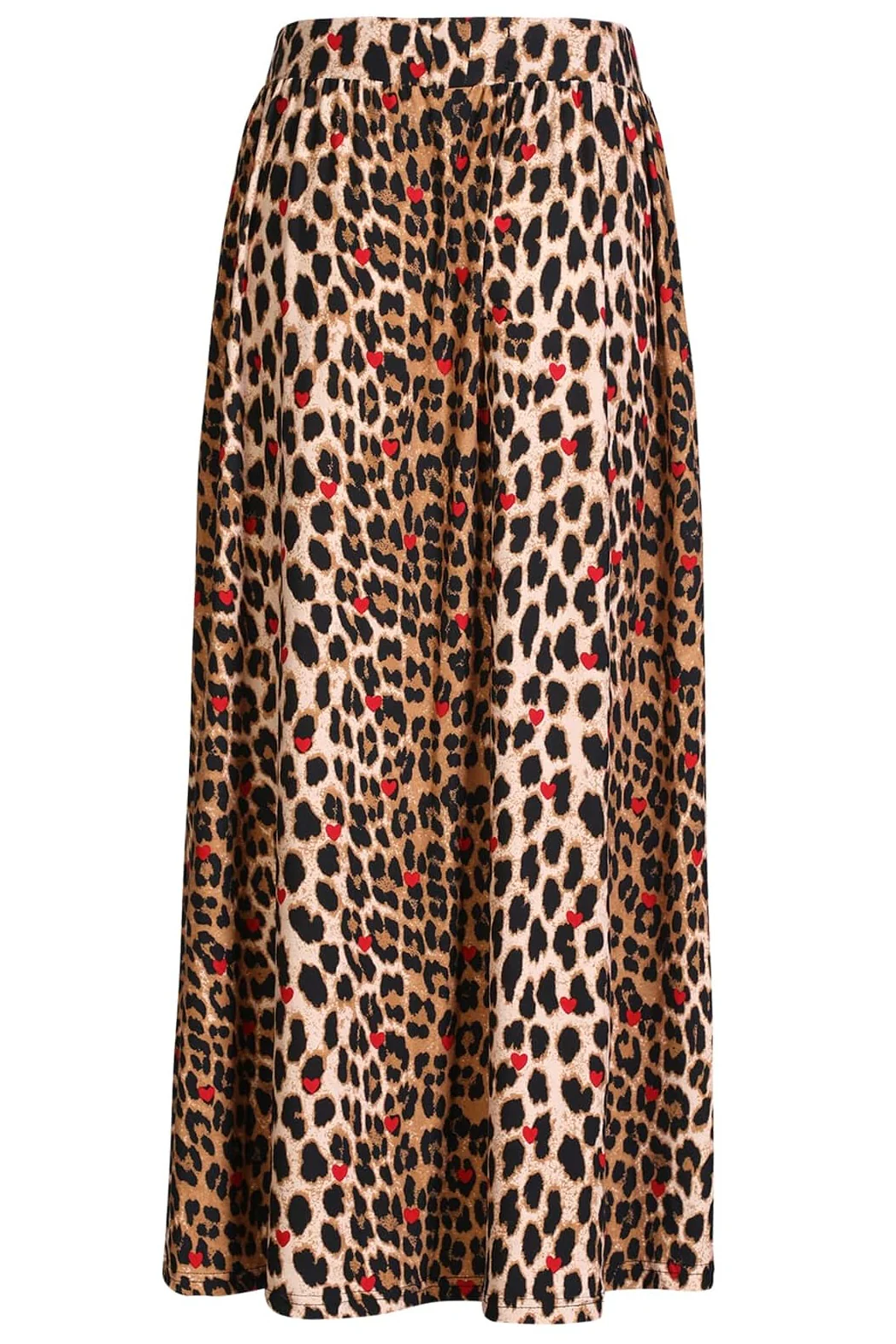 Alma Loose Skirt | Lux Leo Red Heart | Nederdel fra Liberté - Image 3