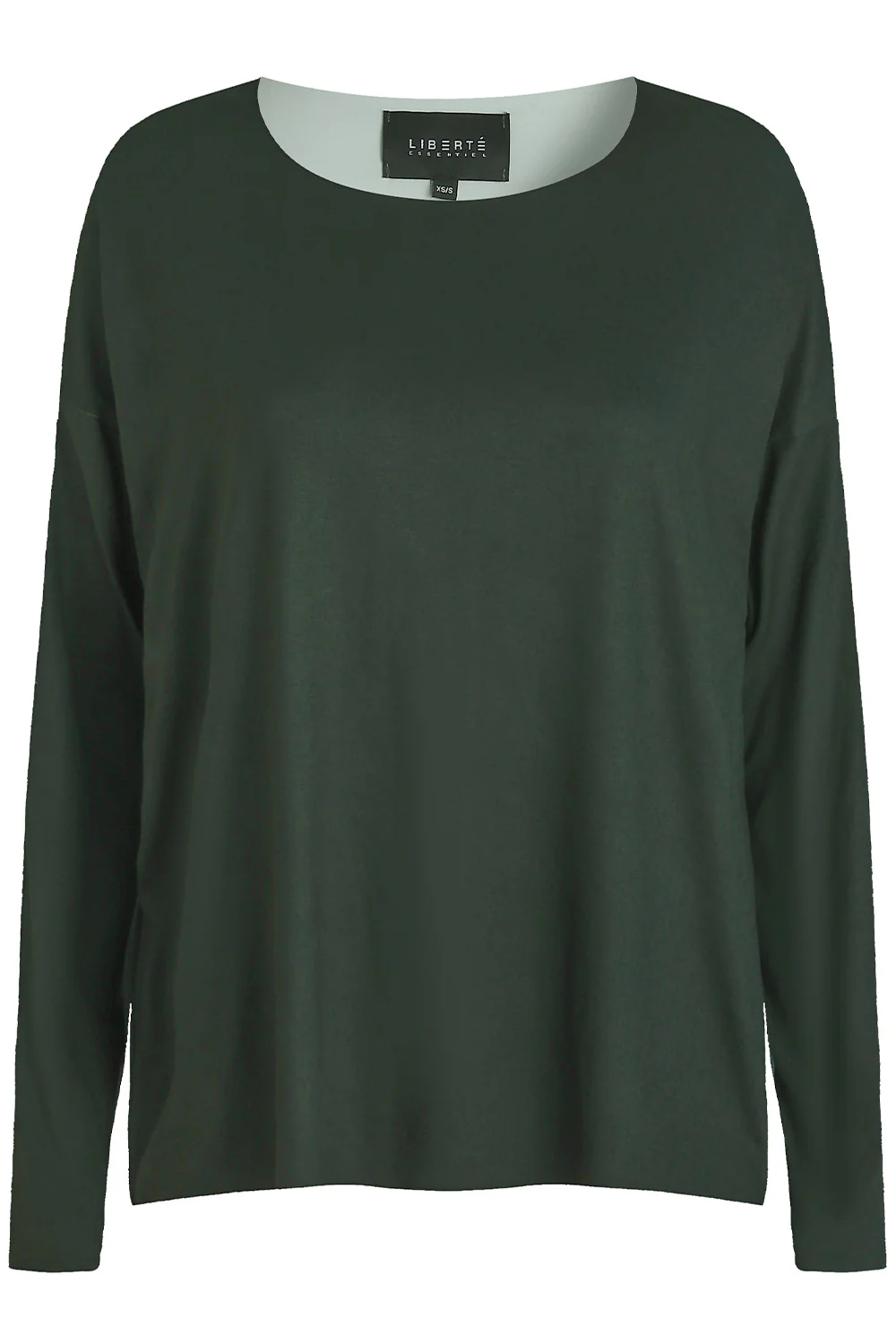 Alma Ls Top | Dusty Army | Bluse fra Liberté - Image 2