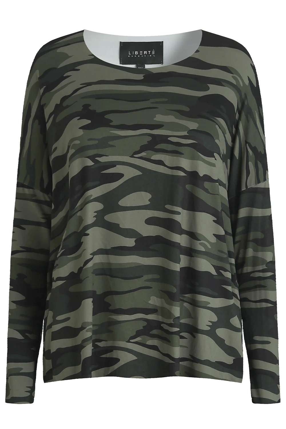 Alma Ls Top | Dusty Camo | Bluse fra Liberté - Image 2