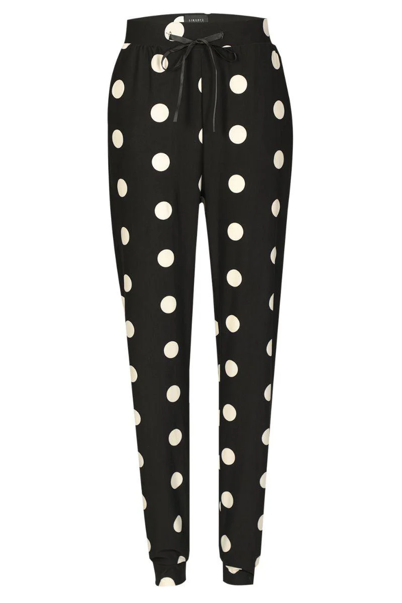Alma Pants | Black Big Dot | Bukser fra Liberté - Image 3