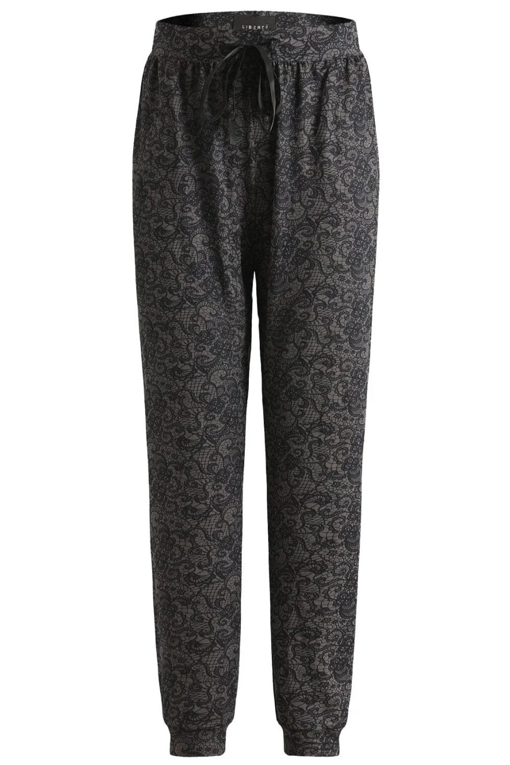 Alma Pants | Black Grey Lace | Bukser fra Liberté - Image 2