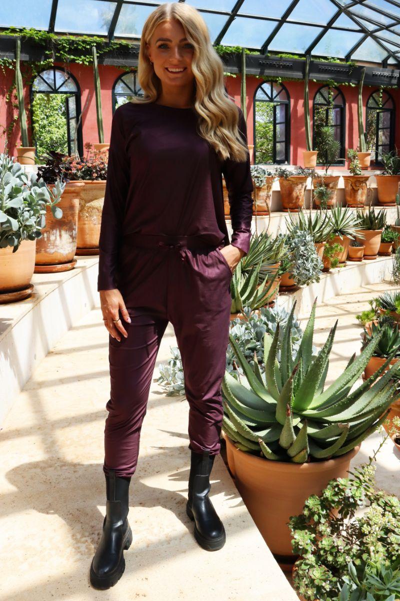 Alma Pants | Bordeaux | Bukser fra Liberté - Image 3