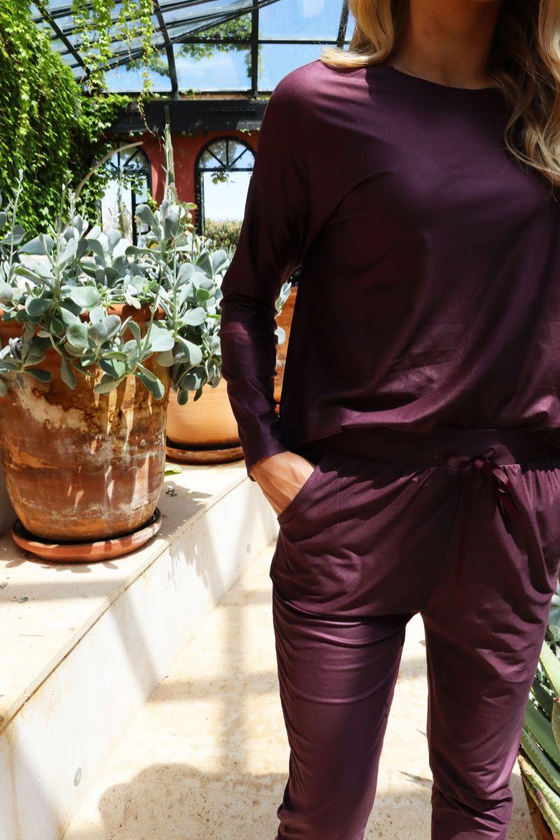 Alma Pants | Bordeaux | Bukser fra Liberté - Image 5