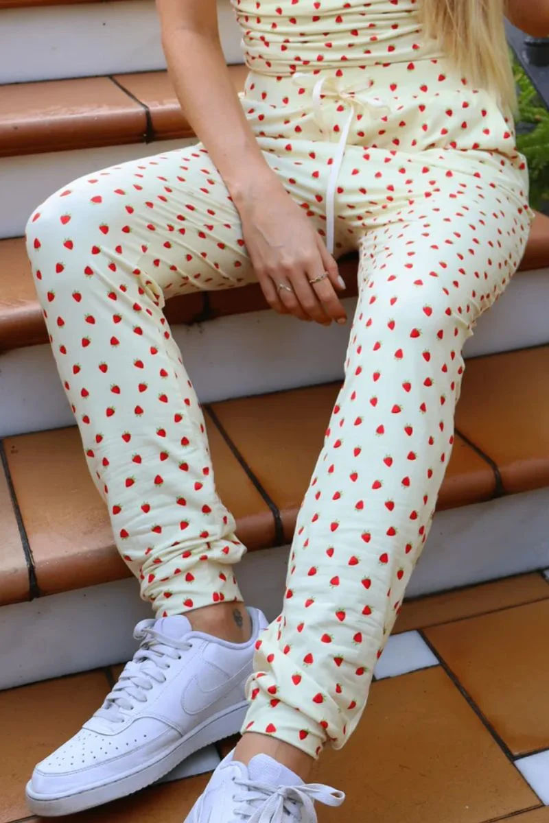 Alma Pants | Creamy Strawberry | Bukser fra Liberté - Image 3