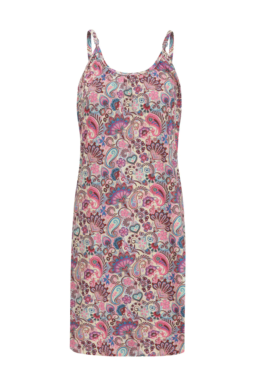 Alma Short Strap Dress | Pink Paisley | Kjole fra Liberté - Image 3