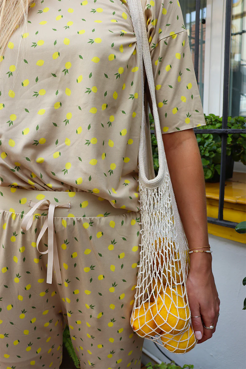 Alma Shorts | Beige Lemon | Shorts fra Liberté - Image 3