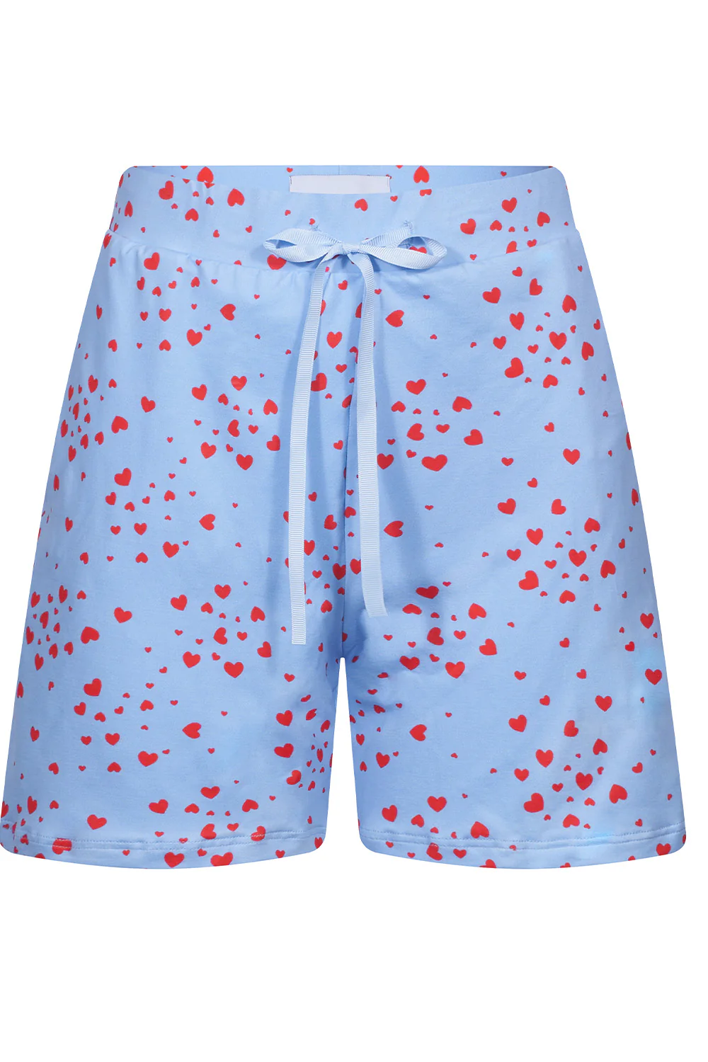 Alma Shorts | Light Blue Pink Heart | Shorts fra Liberté - Image 2