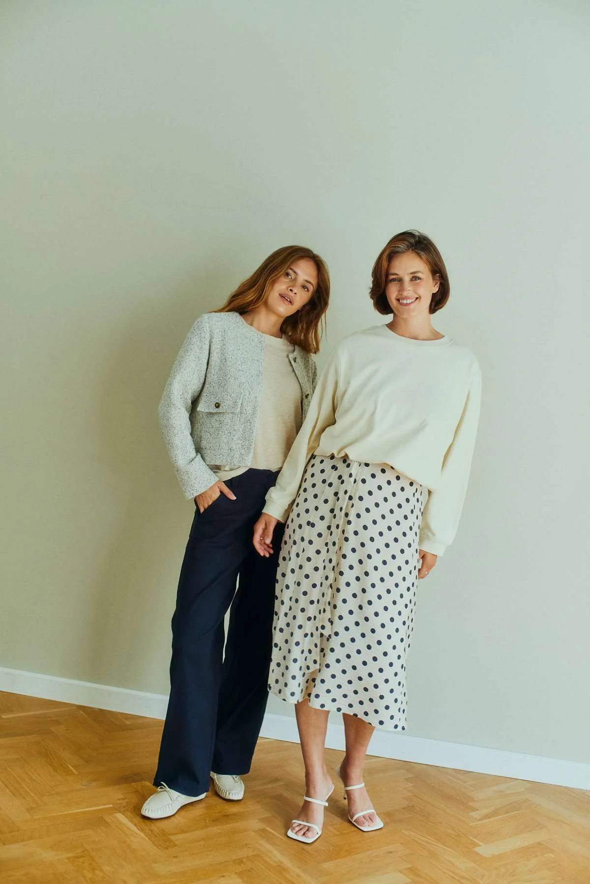 Alma Skirt 207682 | Moonbeam W. Navy Blazer | Nederdel fra Freequent - Image 6