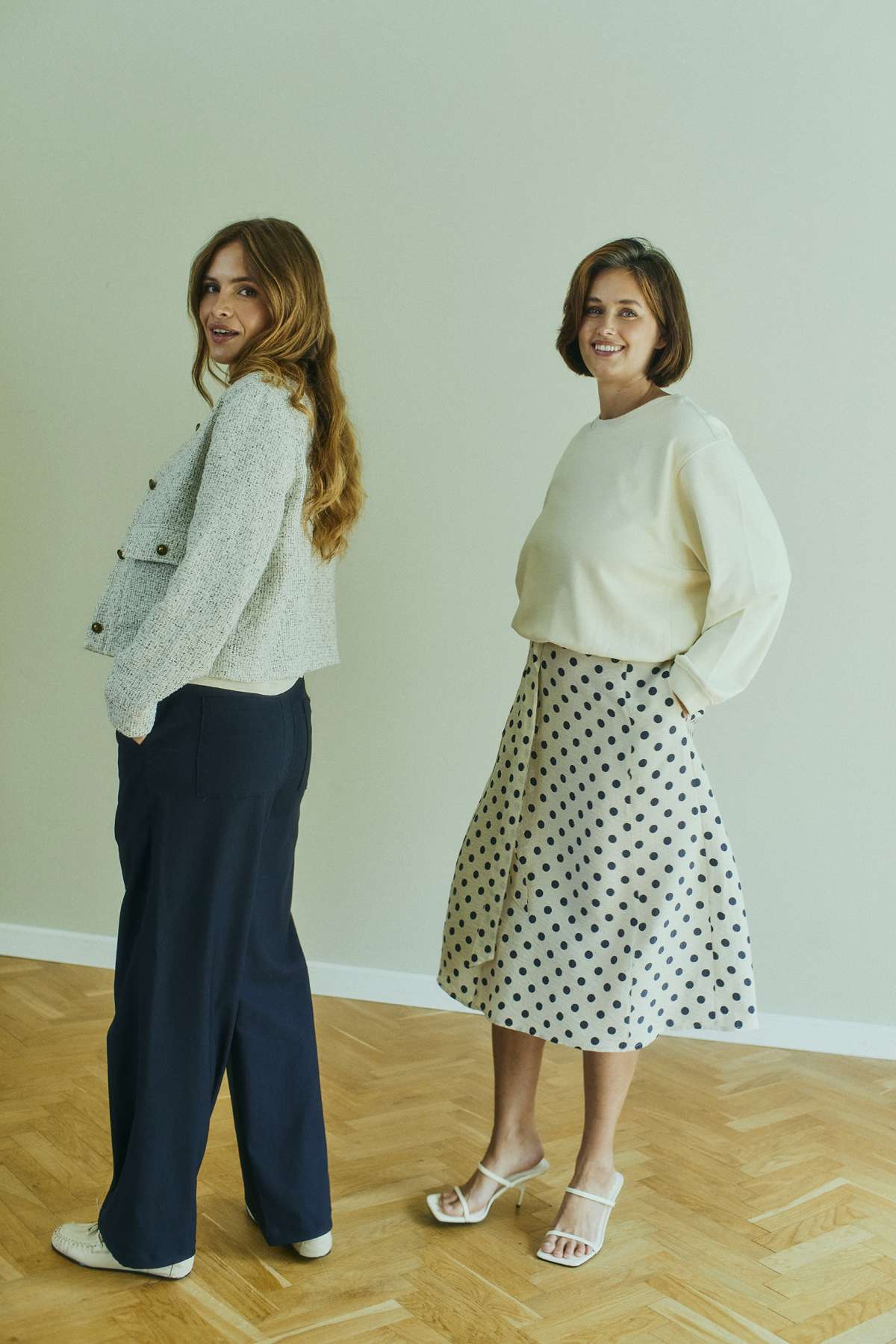 Alma Skirt 207682 | Moonbeam W. Navy Blazer | Nederdel fra Freequent - Image 9