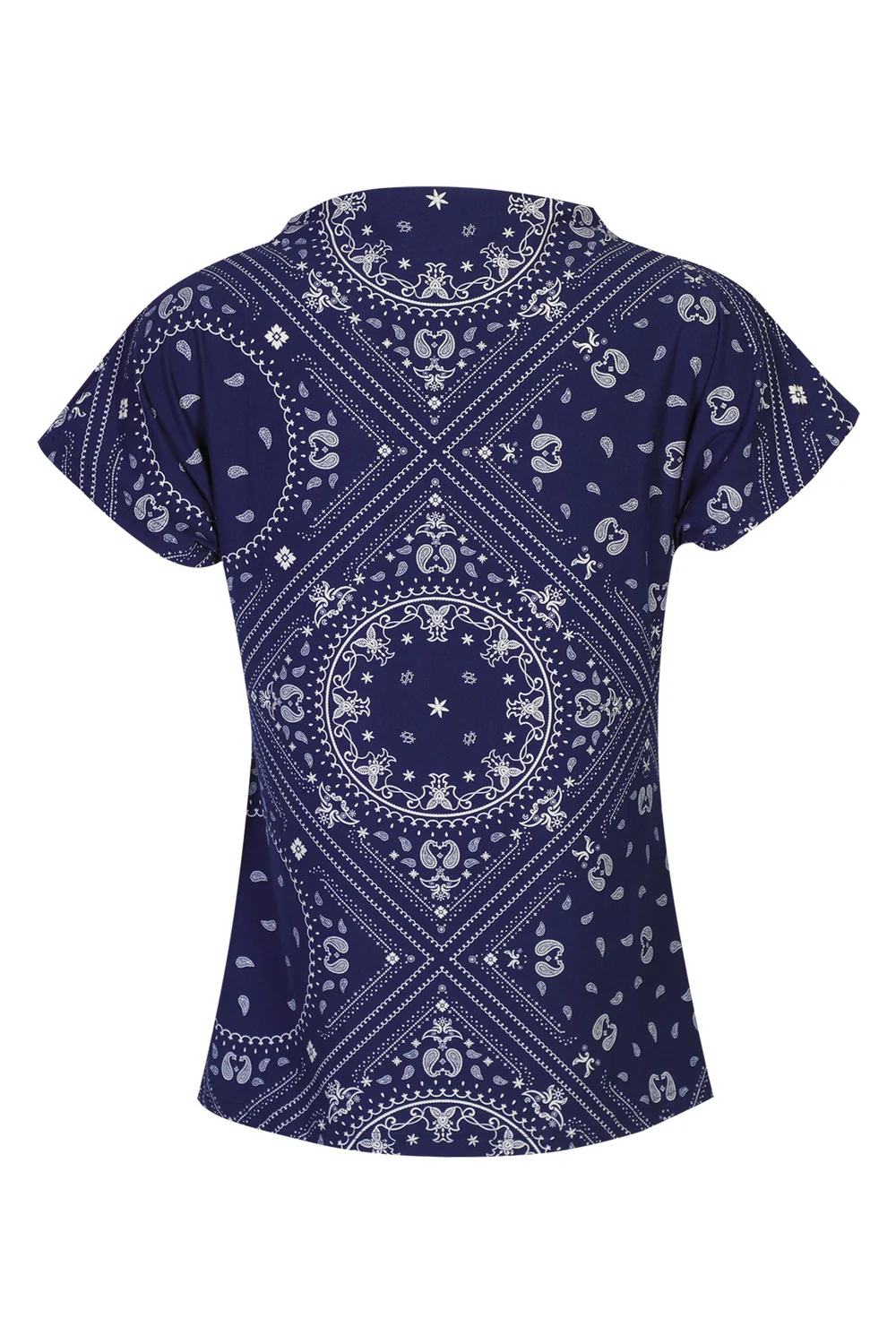 Alma Top | Blue Scarf | Bluse fra Liberté - Image 4