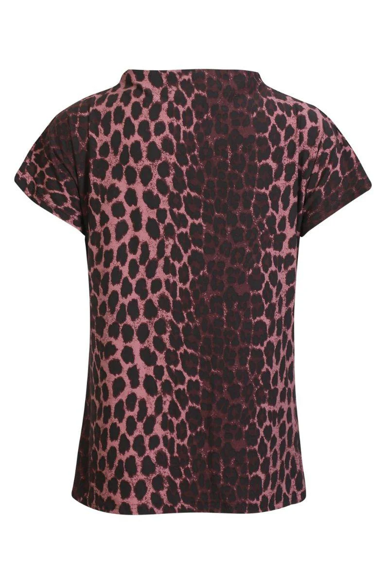 Alma Top | Bordeaux Lux Leo | Top fra Liberté - Image 4