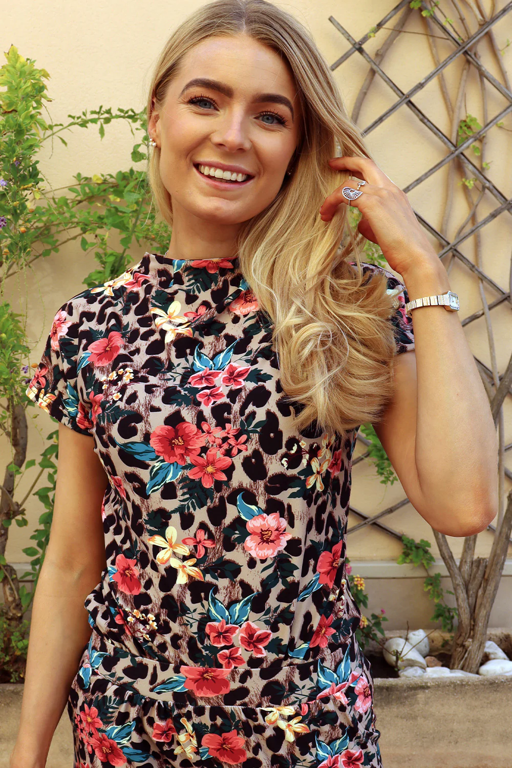 Alma Top | Leo Floral | Bluse fra Liberté - Image 4