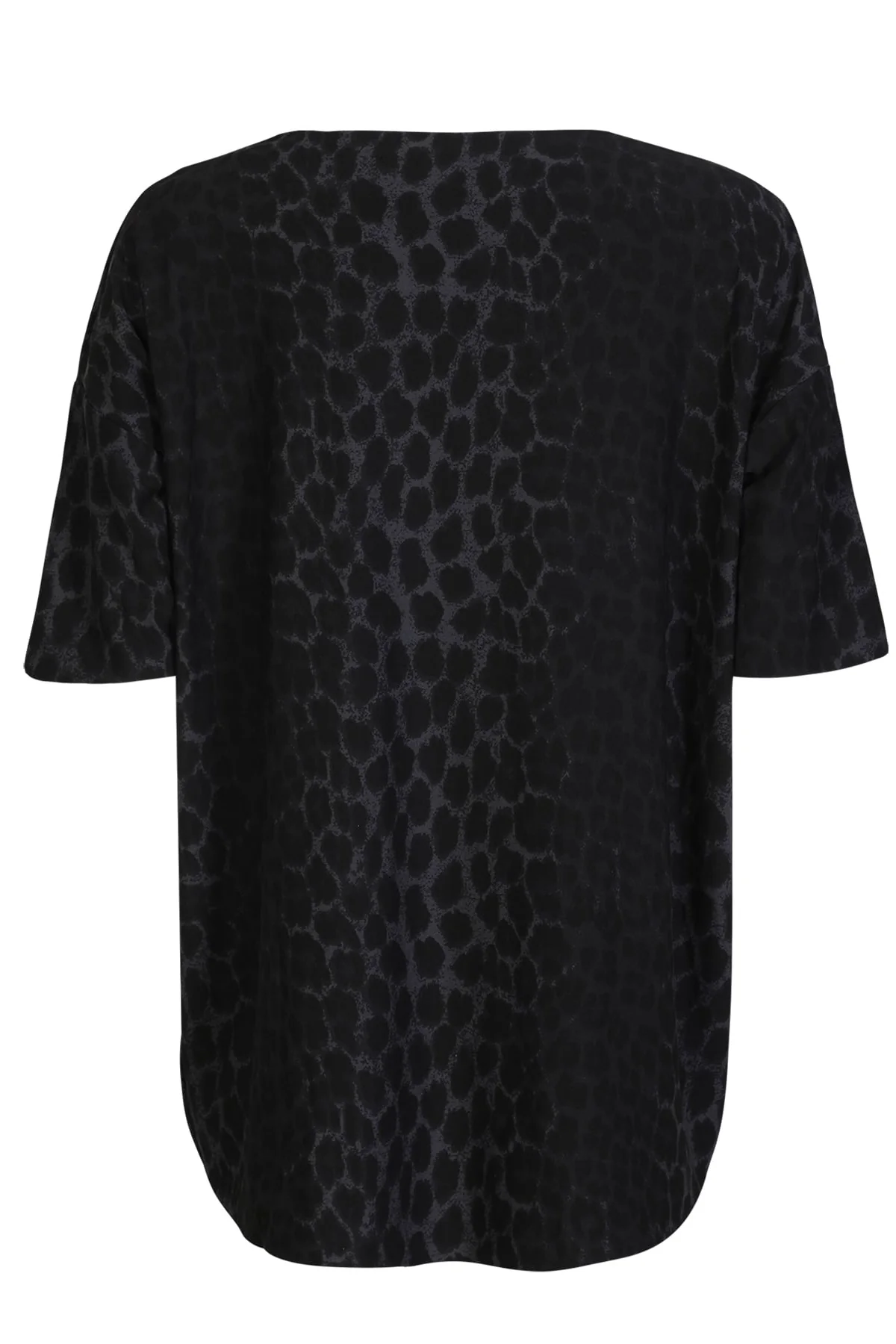 Alma Tshirt | Dark Grey Leo | TShirt fra Liberté - Image 3