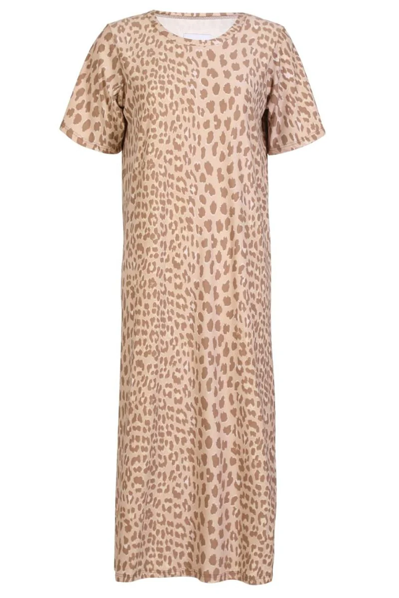 Alma Tshirt Dress | Desert Lux Leo | Kjole fra Liberté - Image 2