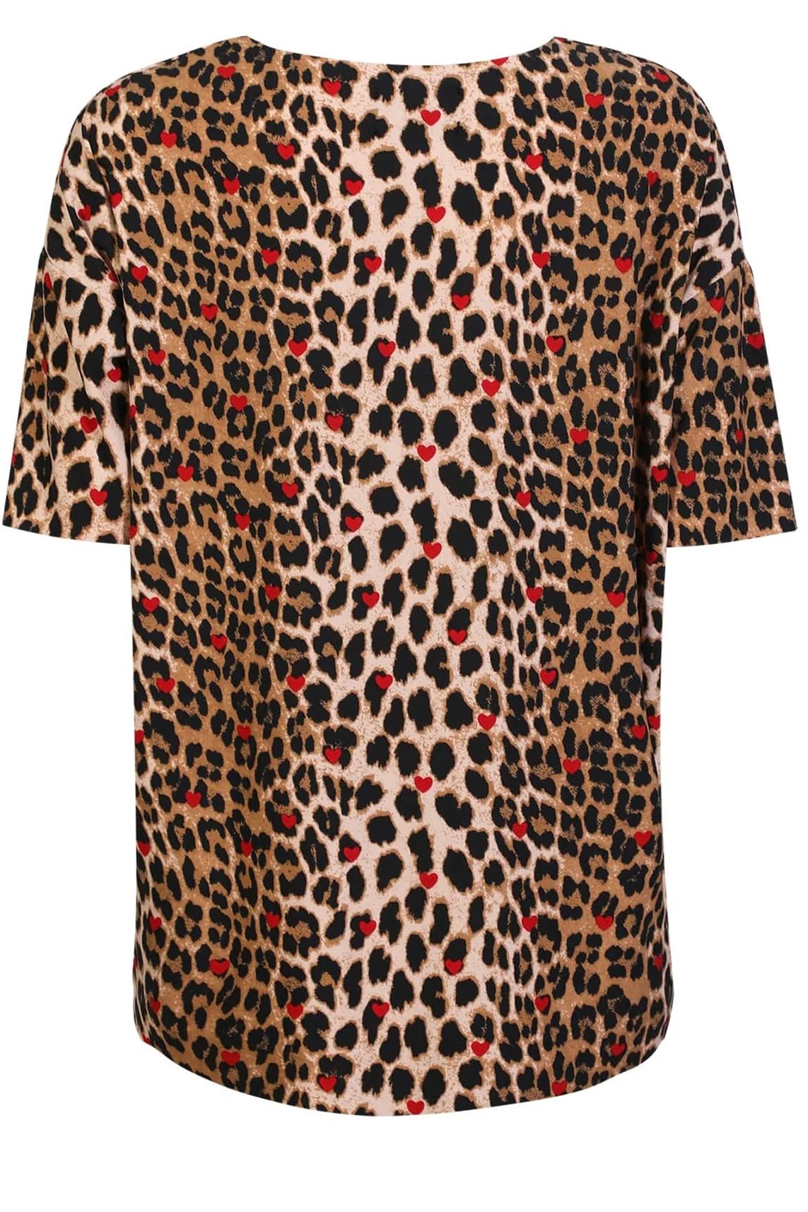 Alma Tshirt | Lux Leo Red Heart | TShirt fra Liberté - Image 3
