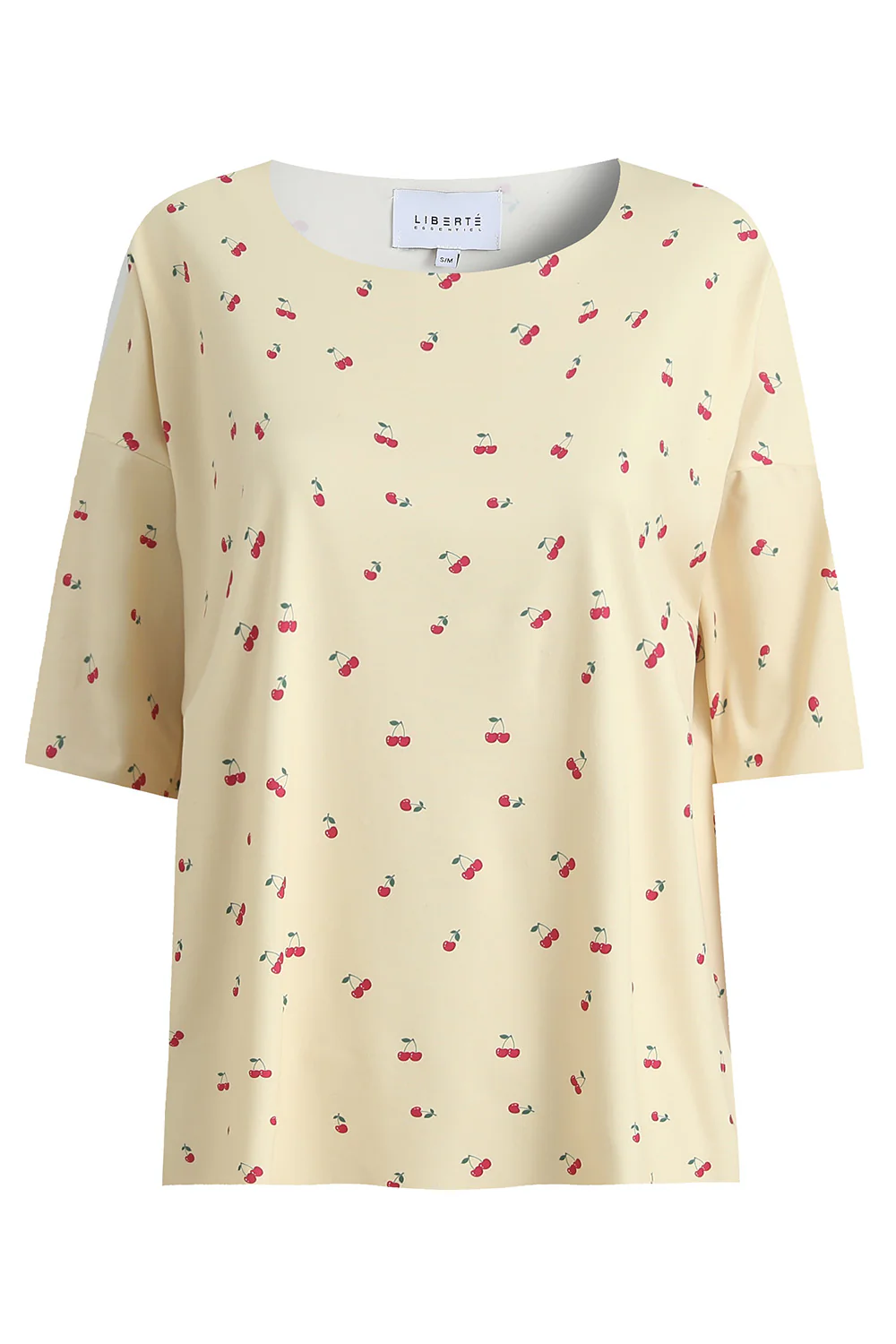 Alma Tshirt | Yellow Cherry - Image 2