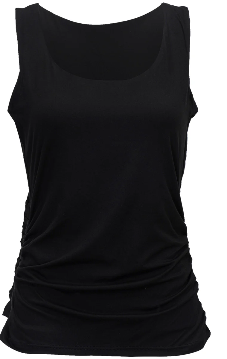 Alma Turn Top | Black | Vendbar top fra Liberté - Image 5
