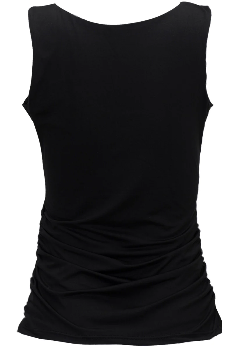 Alma Turn Top | Black | Vendbar top fra Liberté - Image 8