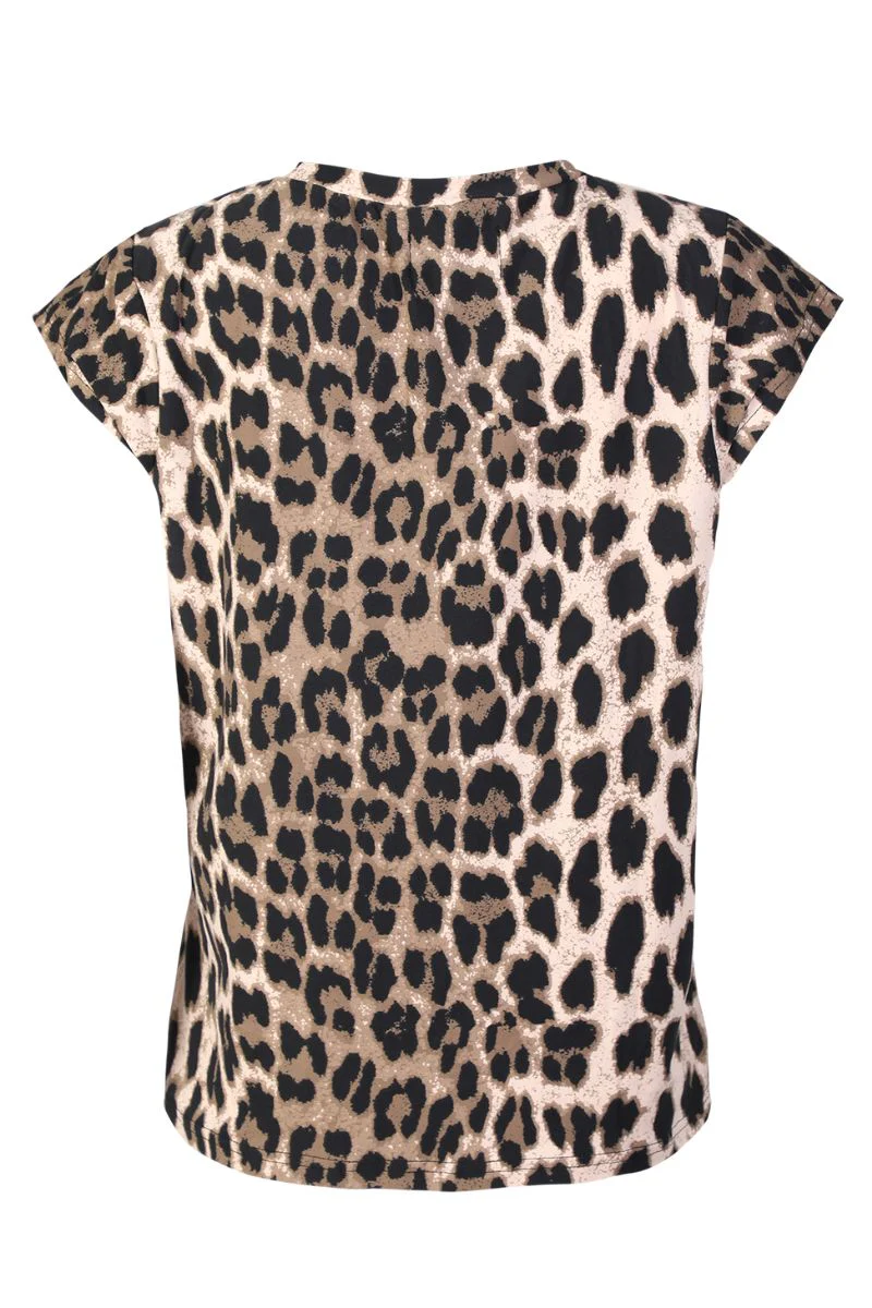 Alma U Tshirt | Big Lux Leo Fossil | TShirt fra Liberté - Image 4