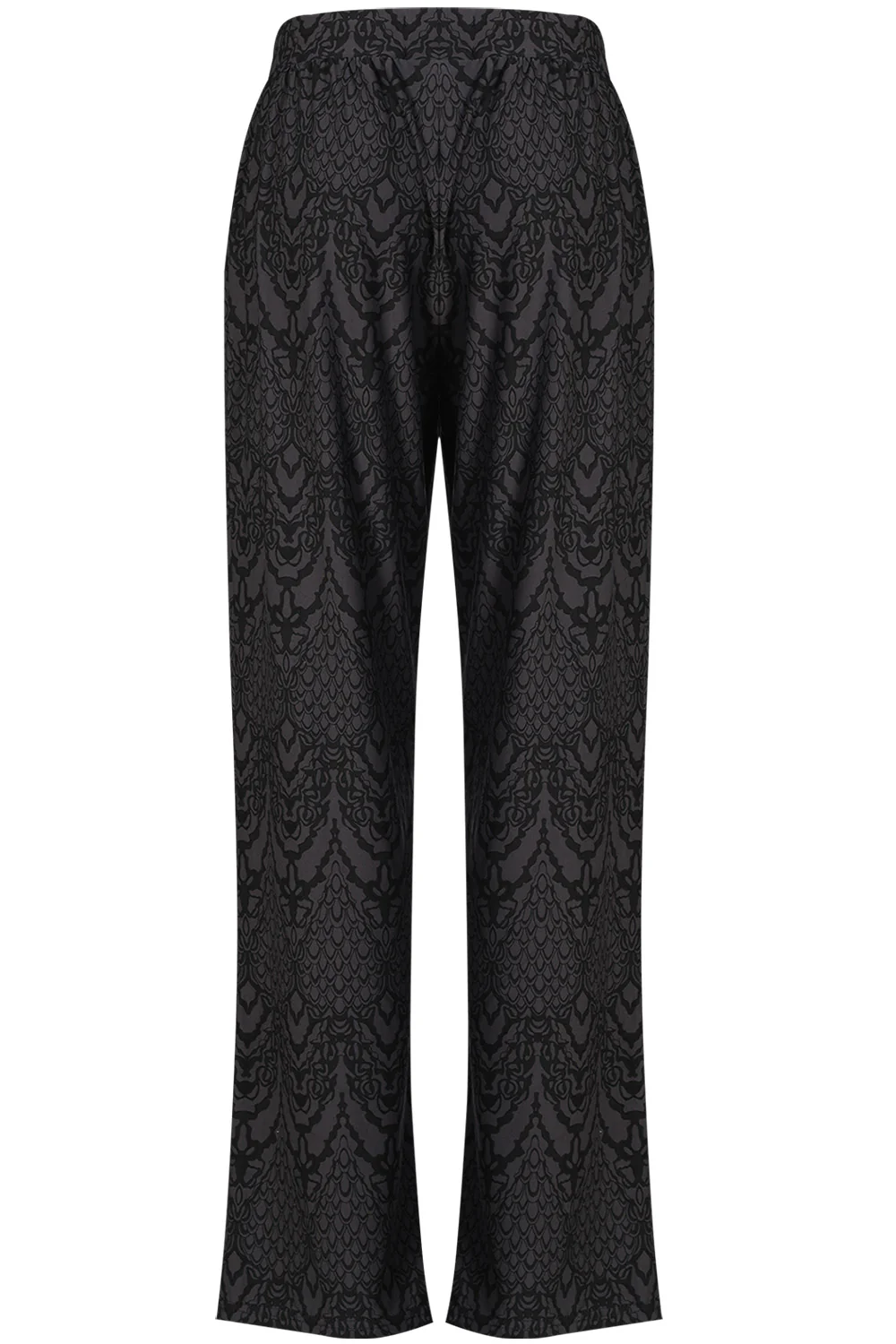 Alma Wide Pants | Dark Grey Lala | Bukser fra Liberté - Image 6