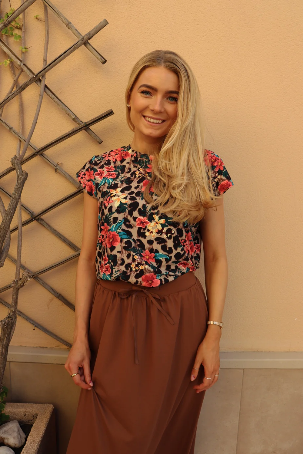 Alma Wide Pants | Milk Chocolate | Bukser fra Liberté - Image 4
