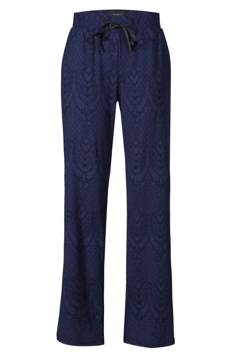 Alma Wide Pants | Navy Lala | Bukser fra Liberté
