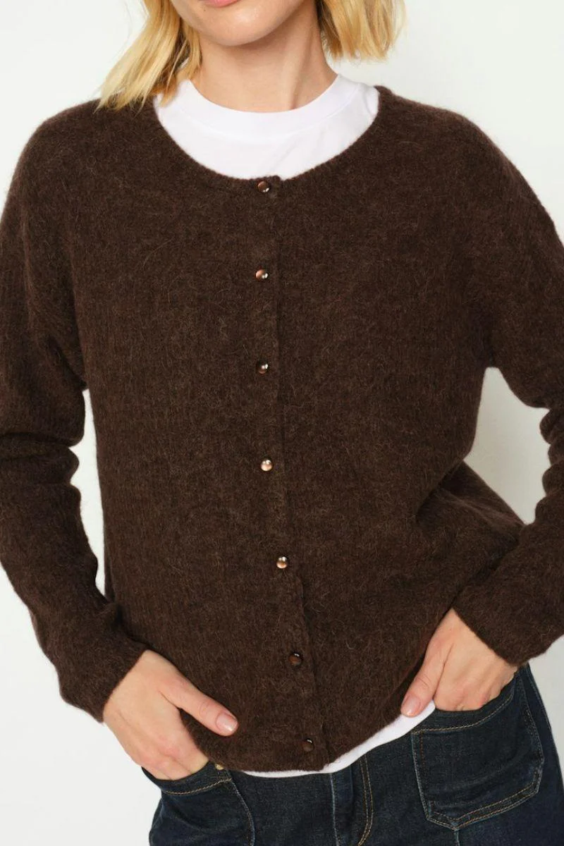 Almine Knit Cardigan | Bracken | Strik fra Mos Mosh - Image 3