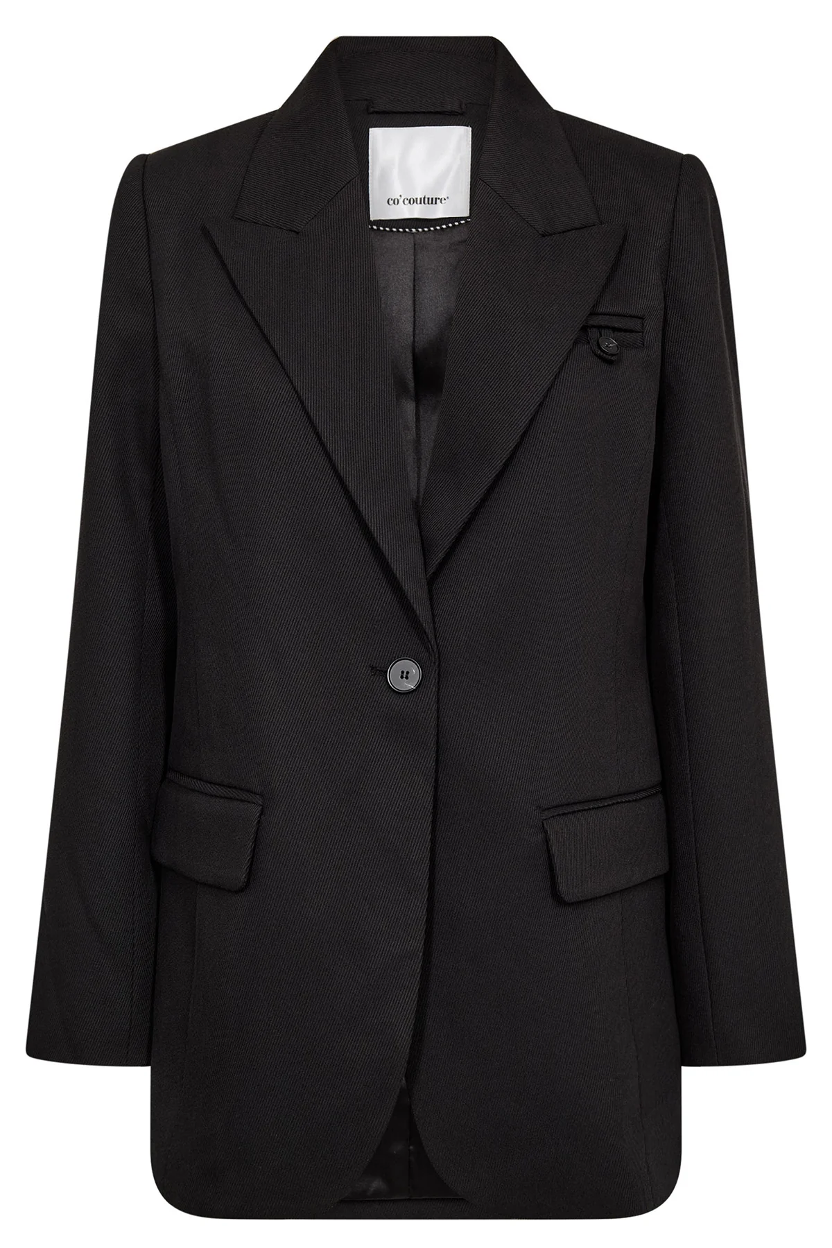Almira Fitted Blazer 30365 | Black | Blazer fra Co'couture - Image 3