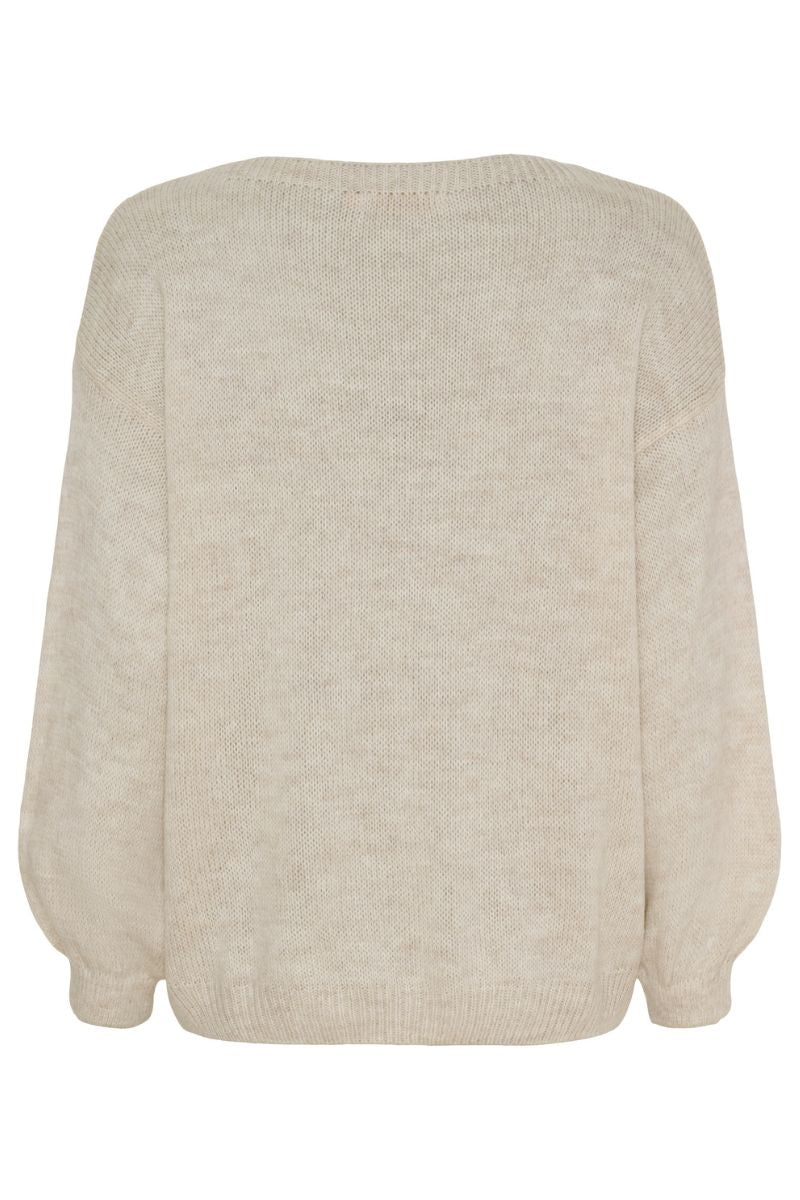 Amarante Knit | Beige/Pink/Orange | Strik fra Marta du Chateau - Image 5