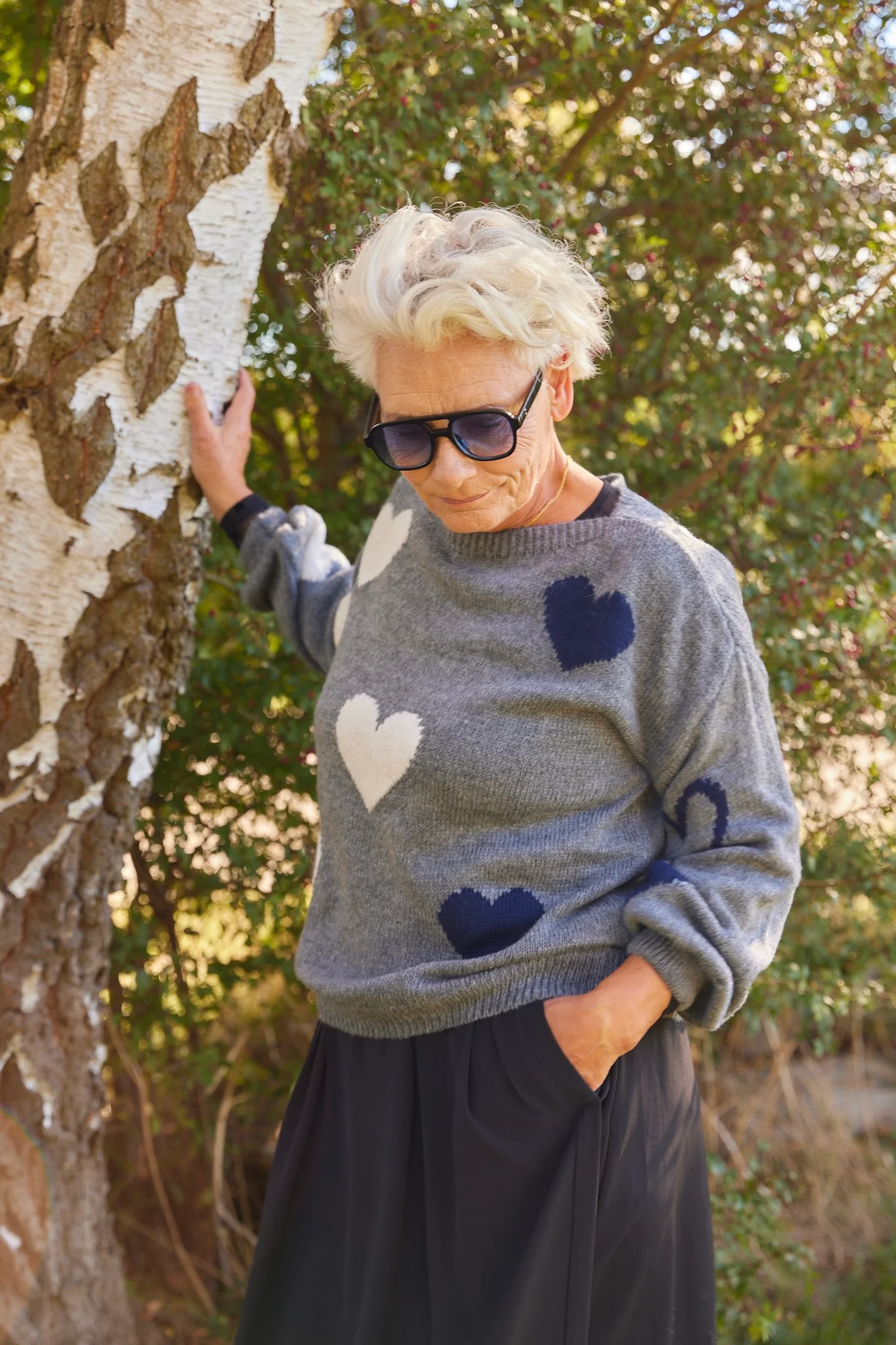Amarante Knit | Dark Grey | Strik fra Marta du Chateau - Image 2
